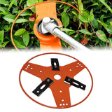 Maxbell Trimmer Head Replacement Parts Accessory 2.5cm Hole Brush Cutter Blade Head 3 Blade