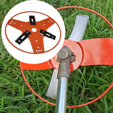 Maxbell Trimmer Head Replacement Parts Accessory 2.5cm Hole Brush Cutter Blade Head 3 Blade