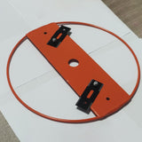 Maxbell Trimmer Head Replacement Parts Accessory 2.5cm Hole Brush Cutter Blade Head 2 Blade