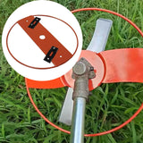 Maxbell Trimmer Head Replacement Parts Accessory 2.5cm Hole Brush Cutter Blade Head 2 Blade