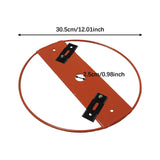 Maxbell Trimmer Head Replacement Parts Accessory 2.5cm Hole Brush Cutter Blade Head 2 Blade