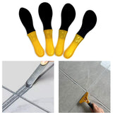 Maxbell 4Pcs Ceramic Tile Caulking Tools Caulking Finishing Tool for Household Brick