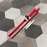 Maxbell Contour Scribe Tool with Adjustable Lock for DIY Carpet Cutting Wallpapering