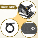 Maxbell Angle Grinder Cutting Bracket Holder for 100-125 Angle Grinders Shield Cover 5 Metal Saw Blades