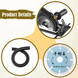 Maxbell Angle Grinder Cutting Bracket Holder for 100-125 Angle Grinders Shield Cover 7 Saw Blades