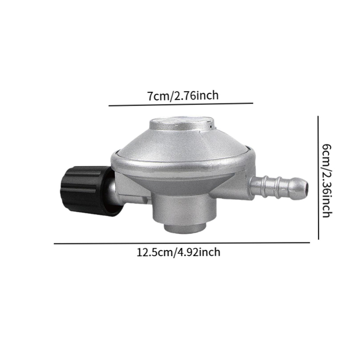 Propane Low Pressure Regulator Compact Gas Adapter for Garden BBQ Camp Stove