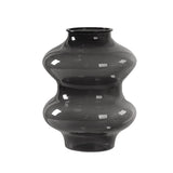 Clear Vase Trendy Table Centerpiece for Weddings Indoor Desk Decor Fireplace clear gray