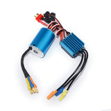 2x2838 Sensorless Brushless Motor+35A Brushless ESC for 1/14 1/16 1/18 RC Car