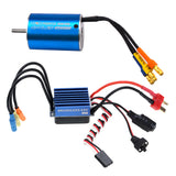 2x2838 Sensorless Brushless Motor+35A Brushless ESC for 1/14 1/16 1/18 RC Car