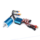 2x2838 Sensorless Brushless Motor+35A Brushless ESC for 1/14 1/16 1/18 RC Car