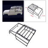 Maxbell RC Crawler 1:10 D90 Metal Roof Rack / Luggage Carrier with Light Stand - Aladdin Shoppers