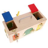 Maxbell Maxbell Kids Early Learning Developing Educational Toy Color Box+Little Locking Box