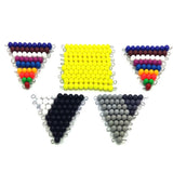 Maxbell Maxbell Montessori Mathematics Material 1-10 Beads Bar Set Kids Math Educational Toy