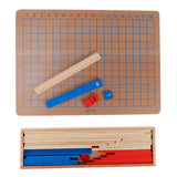 Maxbell Maxbell Wooden Montessori Math Materials Learning Kids Educational Toys Gift