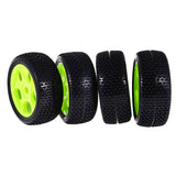 Maxbell 4 Pieces 112mm Rubber Off Road Tyre Tires Wheel Rim for 1:8 Scale RC Car - Aladdin Shoppers