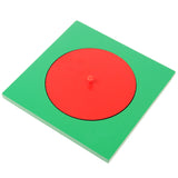 Maxbell Maxbell Wooden Fraction Insert Boards Wodoen Toy for Kids Montessori Early Developing