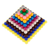 Maxbell Maxbell Montessori Materials Beads Counting Toy Plastic Colorful 1-10 Square Root Learning Kids Toys