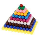 Maxbell Maxbell Montessori Materials Beads Counting Toy Plastic Colorful 1-10 Square Root Learning Kids Toys