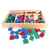 Maxbell Maxbell Stamp Game Montessori for Kids Math Calculation Operations Learning Toy Gift