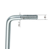 Maxbell Electric Guitar Locking Nut Clamp&Screws&Tremolo Whammy Bar Arm for Tremolo