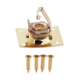 Maxbell Gold Bridge Tailpiece+Sealed Humbucker Pickup Set+Guitar Output Jack