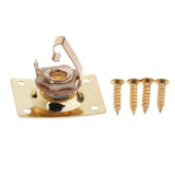 Maxbell Gold Bridge Tailpiece+Sealed Humbucker Pickup Set+Guitar Output Jack