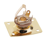 Maxbell Gold Bridge Tailpiece+Sealed Humbucker Pickup Set+Guitar Output Jack