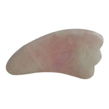 Maxbell Double Heads Natural Jade Stone Massage Roller Gua Sha Scraping Board Set