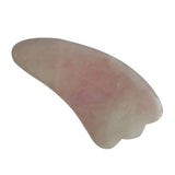 Maxbell Double Heads Natural Jade Stone Massage Roller Gua Sha Scraping Board Set