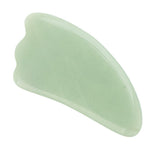 Maxbell Double Heads Natural Jade Stone Massage Roller Gua Sha Scraping Board Set