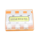 Portable 6 Tones Guitar Standard Timbre Pitch Pipe Tuner Musical Instrument Parts