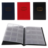 Maxbell 2Pcs 120 Holders for Penny Money Pocket Storage Coins Album Book Collectible