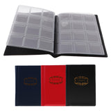 Maxbell 2Pcs 120 Holders for Penny Money Pocket Storage Coins Album Book Collectible