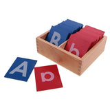 2 Set Montessori Movable Alphabets Box Letters Wooden for Children Education