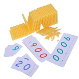 Maxbell Montessori Preschool Kids Math Learning Toy Bank Game Multiply Divide