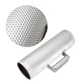 4x Stainless Steel Guiro Instruments Musical Training Metal Guiro w/ Scraper
