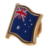 Maxbell Australia National Metal Flag Pin Badge Enamel Badge for Clothes Lapel Decal - Aladdin Shoppers