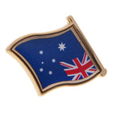 Maxbell Australia National Metal Flag Pin Badge Enamel Badge for Clothes Lapel Decal - Aladdin Shoppers
