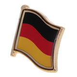 Maxbell Germany National Metal Flag Pin Badge Enamel Badge for Lapel Tie Bag Decal - Aladdin Shoppers