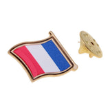 Maxbell France National Metal Flag Model Pin Badge Enamel Badge for Lapel Bag Decals - Aladdin Shoppers