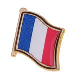 Maxbell France National Metal Flag Model Pin Badge Enamel Badge for Lapel Bag Decals - Aladdin Shoppers
