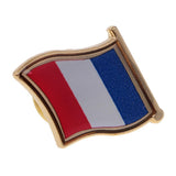 Maxbell France National Metal Flag Model Pin Badge Enamel Badge for Lapel Bag Decals - Aladdin Shoppers