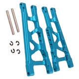 Maxbell SLA007 Alloy Front / Rear Suspension Arms Parts for TRAXXAS SLASH 4x4 1:10 Blue - Aladdin Shoppers