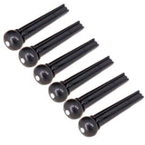 Set of Plastic Professional Guitar Bridge Pins Saddle Nut Tool Kit for Acoustic Guitar Parts Musical Instrument Accessory