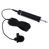 Maxbell Musical Instruments Lavalier Lapel Tie Clip Microphone+Microphone Foam Cover