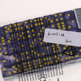 Maxbell 100PCS 6-sided Dice Spot Dice 14mm for Board Games, Party Games Dice Purple - Aladdin Shoppers