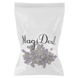 Maxbell 100PCS 6-sided Dice Spot Dice 14mm for Board Games, Party Games Dice Purple - Aladdin Shoppers