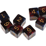 Maxbell 20 Pieces D6 Dice Polyhedral Dice for Dungeons and Dragons Table Games Gift