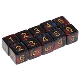 Maxbell 20 Pieces D6 Dice Polyhedral Dice for Dungeons and Dragons Table Games Gift