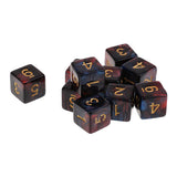 Maxbell 20 Pieces D6 Dice Polyhedral Dice for Dungeons and Dragons Table Games Gift